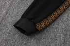 2026-27 Portugal Black Long zippered training suit