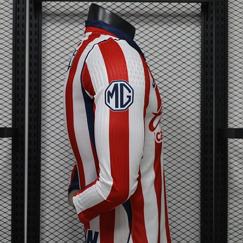 2026-27 Chivas Heimtrikot Spielerversion Langarm