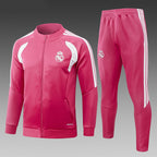 2026-27 Real Madrid Pink Long Zippered Training Suit