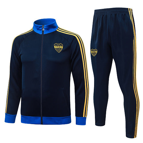 2026-27 Boca Juniors Dark Blue Long Zippered Training Suit