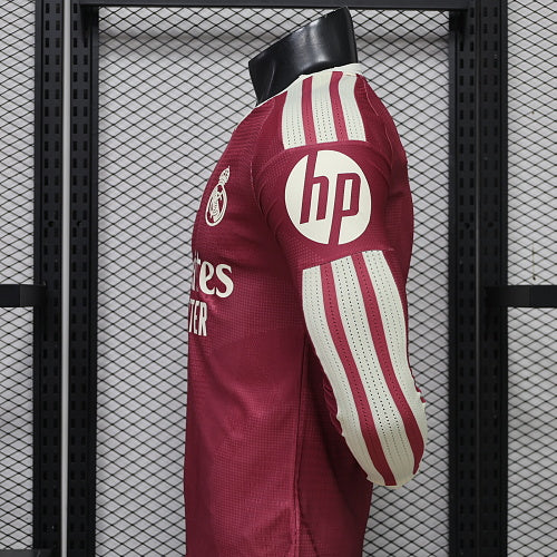 2026-27 Real Madrid Second Away Player Version Long Sleeve