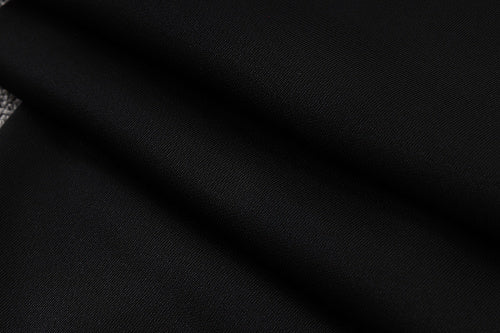 Manchester United Trainingsanzug 2026-27 mit langem Reißverschluss, schwarz