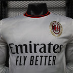 2026-27 AC Milan Away Player Version Long Sleeves