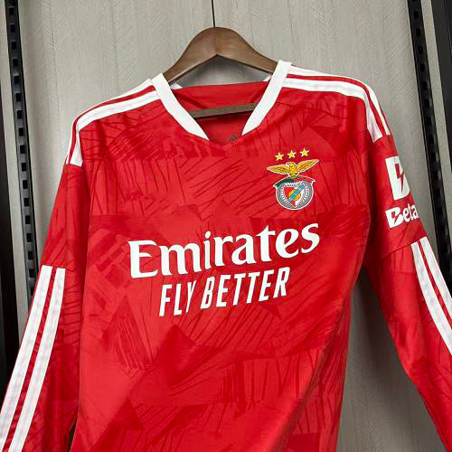 2026-27 Benfica Home Fan Version Long Sleeve