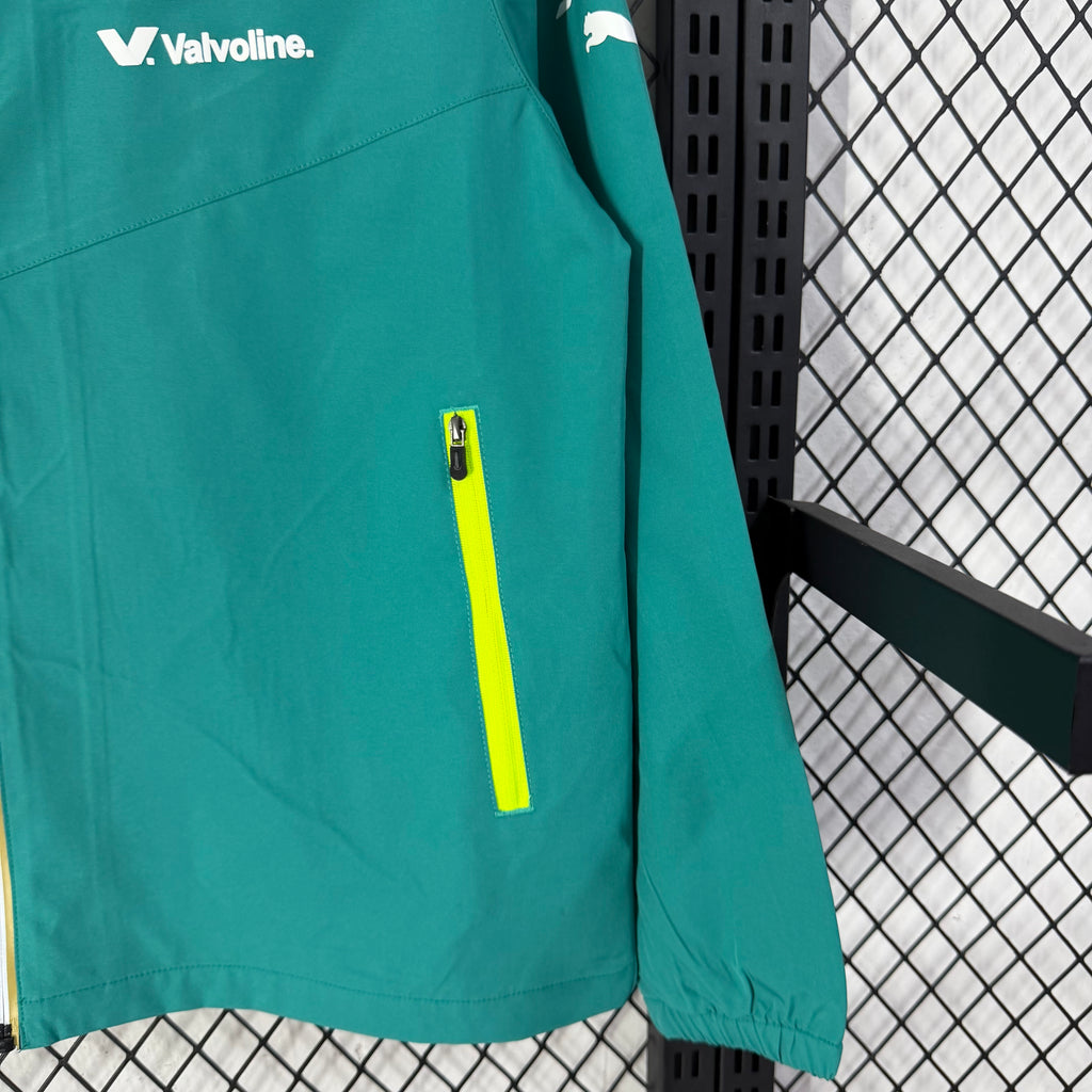 2026 Aston Martin Lake Green Racing Suit Windproof
