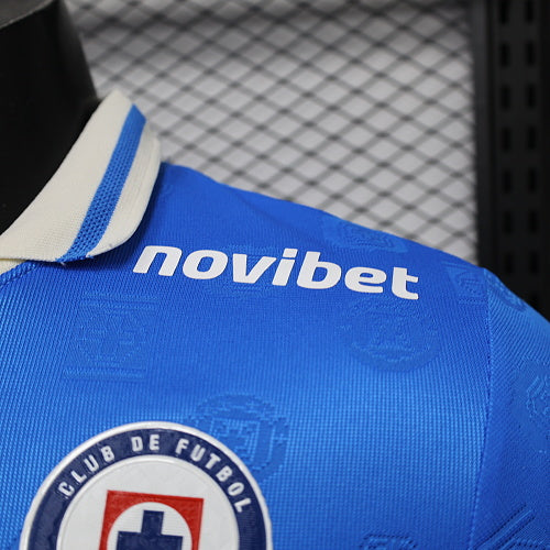 2026-27 Cruz Azul Home Player Version Long Sleeve Football Jersey