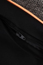 2026-27 Netherlands Black Long Zippered Training Suit