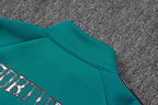 2026-27 Portugal Green Long Zippered Training Suit