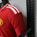 2026-27 Manchester United Home Player Version Long Sleeves