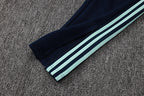 2026-27 Germany Dark Blue Long Zippered Training Suit