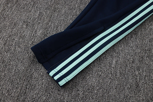 2026-27 Germany Dark Blue Long Zippered Training Suit