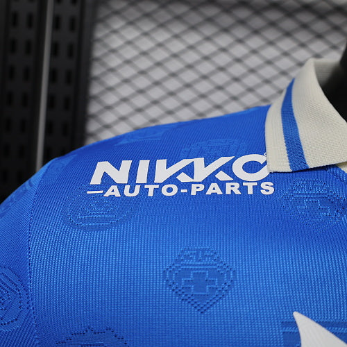 2026-27 Cruz Azul Home Player Version Long Sleeve Football Jersey