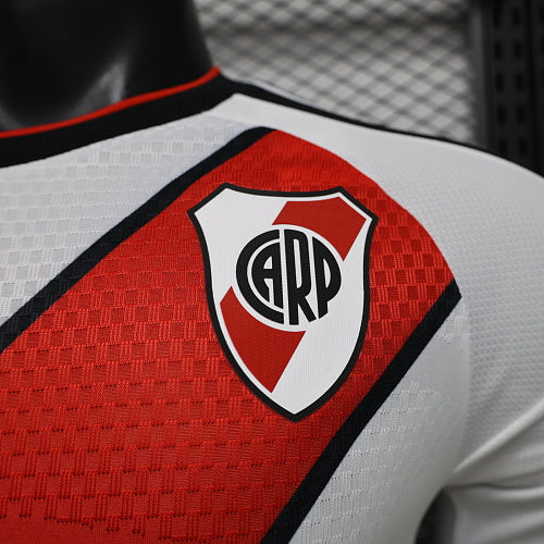 2026-27 River Plate Home Player Version Long Sleeve Football Jersey