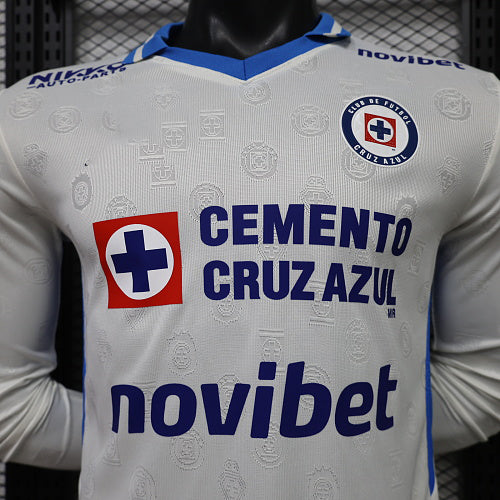 2026-27 Cruz Azul Away Player Version Long Sleeve