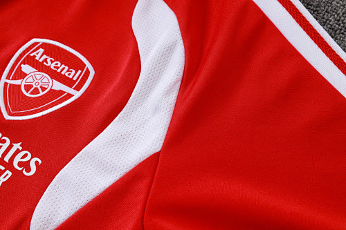 2026-27 Arsenal Red Black Long Zippered Training Suit