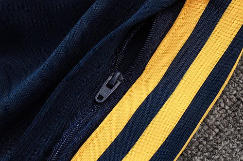 2026-27 Boca Juniors Dark Blue Long Zippered Training Suit