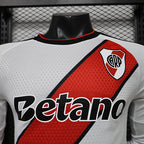 2026-27 River Plate Home Player Version Long Sleeve Football Jersey