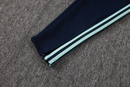 2026-27 Germany Dark Blue Long Zippered Training Suit
