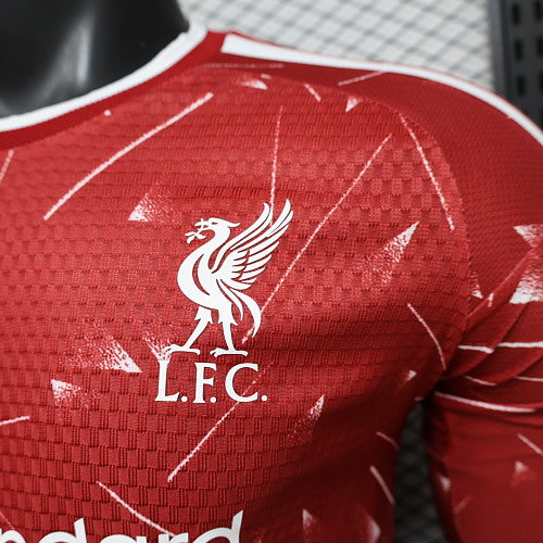 2026-27 Liverpool Home Player Version Long sleeves