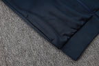 2026-27 Argentina Dark Blue Long Zippered Training Suit