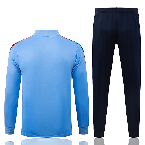 2026-27 England Blue Long Zippered Training Suit
