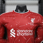 2026-27 Liverpool Home Player Version Long sleeves
