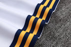 2026-27 Real Madrid White-Blue Long Zippered Training Suit