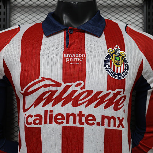 2026-27 Chivas Heimtrikot Spielerversion Langarm