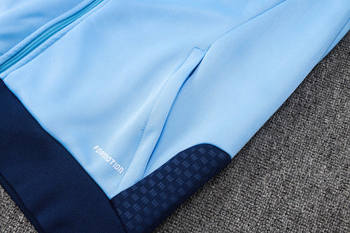 2026-27 Ajax Light Blue Long Zippered Training Suit