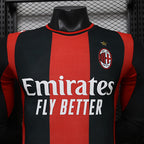 2026-27 AC Milan Home Player Version Long sleeves