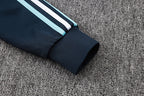 2026-27 Argentina Dark Blue Long Zippered Training Suit