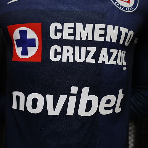 2026-27 Cruz Azul Second Away Player Version Long Sleeve
