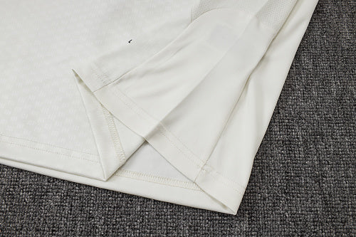 2026-27 Real Madrid Beige - Pink Vest Suit