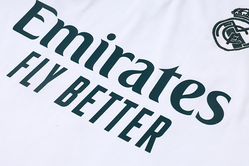 Chándal de entrenamiento del Real Madrid 2026-27 blanco-verde