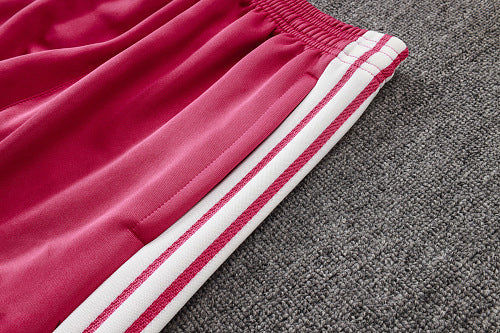 2026-27 Real Madrid Pink Long Zippered Training Suit