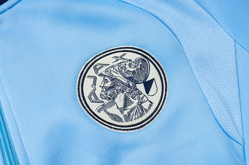 2026-27 Ajax Light Blue Long Zippered Training Suit