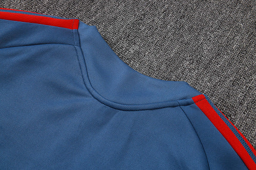 2026-27 Bayern Munich Blue Long Zippered Training Suit