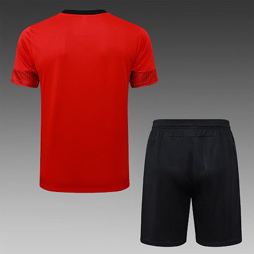2025-26 AC Milan Short-sleeved shorts training suit