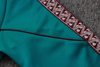 2026-27 Portugal Green Long Zippered Training Suit