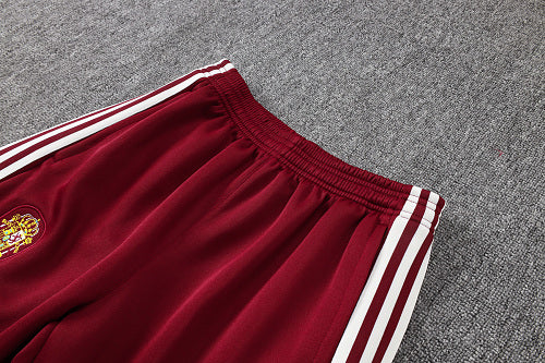 2026-27 Spain Red Long zippered training suit