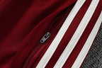 2026-27 Spain White Long zippered training suit