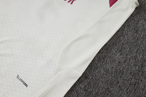 2026-27 Real Madrid Beige - Pink Vest Suit