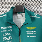 2026 Aston Martin Lake Green Racing Suit Windproof