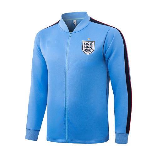 2026-27 England Blue Long Zippered Training Suit