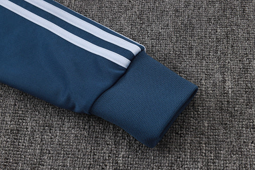 2026-27 Italy Dark Light Long Zippered Training Suit