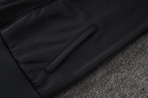 2026-27 Germany Black Long Zippered Training Suit