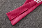 2026-27 Real Madrid Pink Long Zippered Training Suit