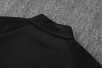 2026-27 Portugal Black Long zippered training suit