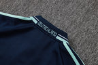 2026-27 Germany Dark Blue Long Zippered Training Suit