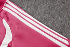 2026-27 Real Madrid Pink Long Zippered Training Suit